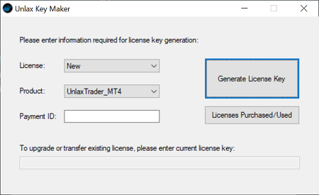 Unlax License Key Maker