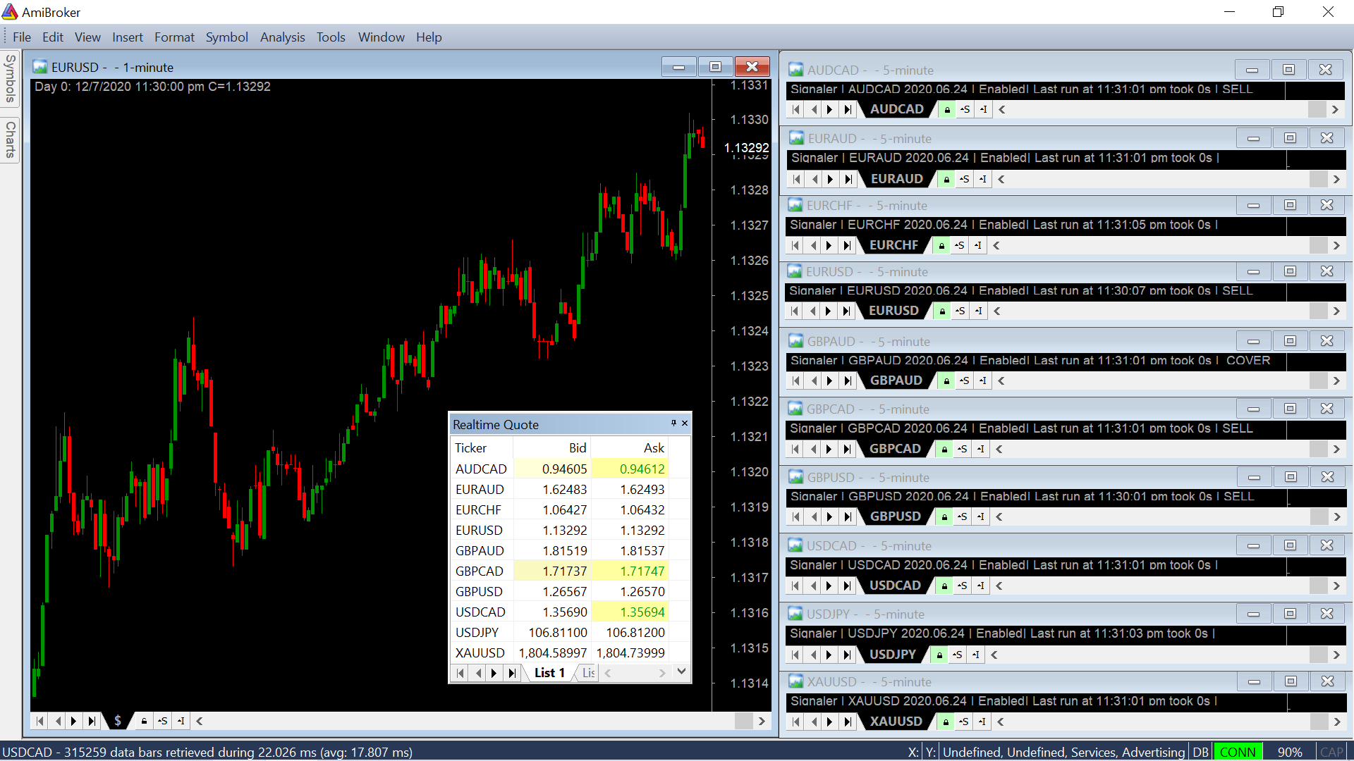 Live Trading System